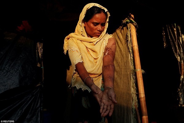 تازه‌ترین تصاویر از وضعیت دردناک مسلمانان روهینگیا