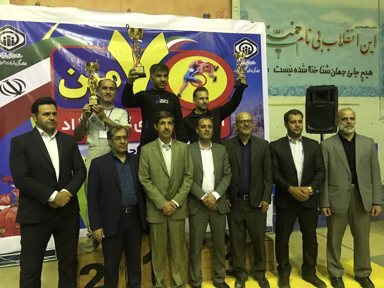 مازندران قهرمان مسابقات کشتی آزاد کارکنان تامین اجتماعی کشور