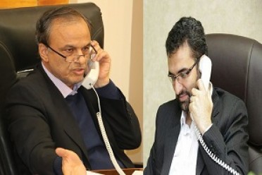تماس تلفنی وزیر ارتباطات و فناوری اطلاعات با استاندار کرمان