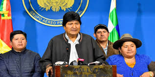 رئیس جمهور بولیوی استعفا کرد