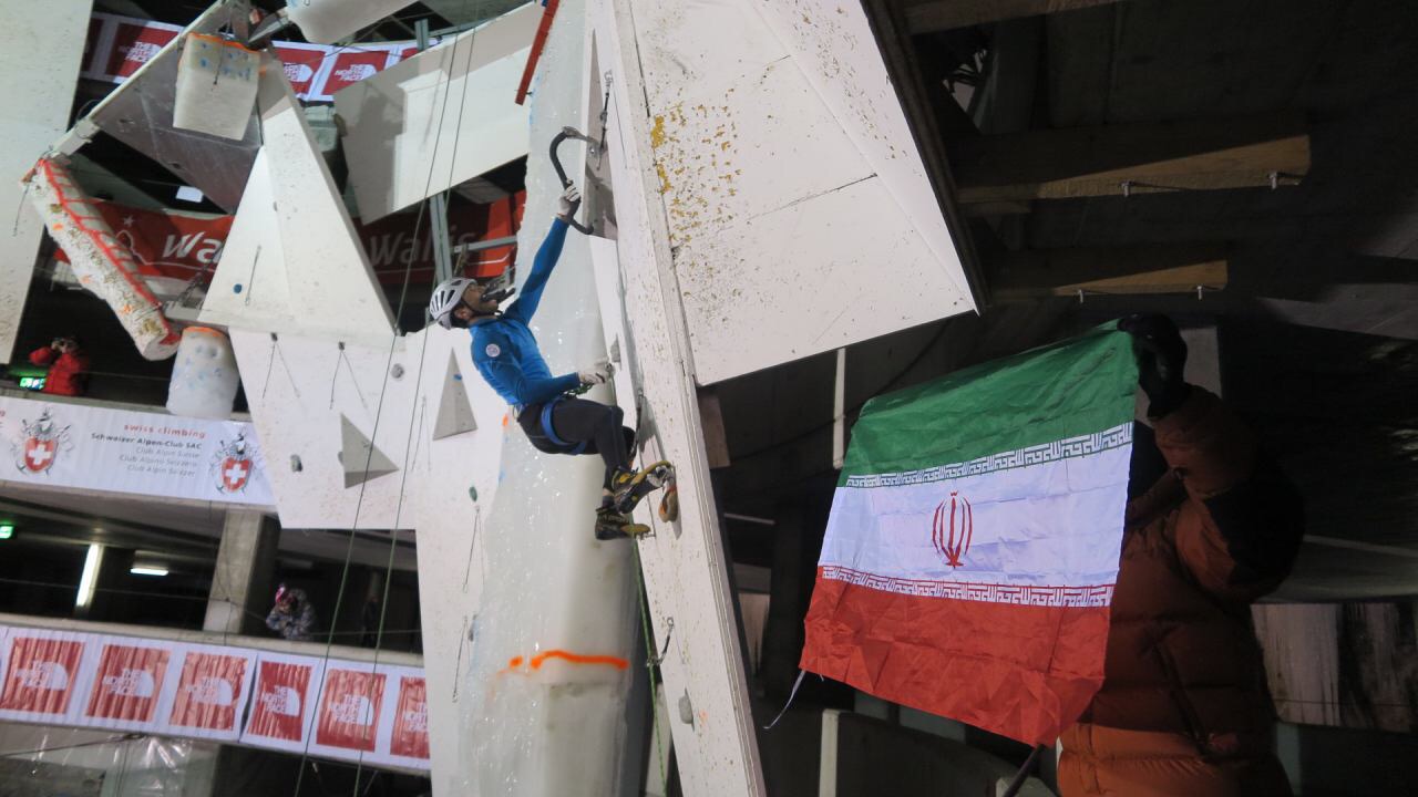 نتایج ایران در جام‌جهانی یخ نوردی قابل قبول است