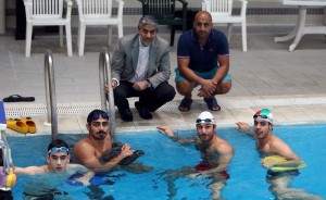 بازدید رئیس کمیته ملی المپیک از اردوی شنا و شیرجه