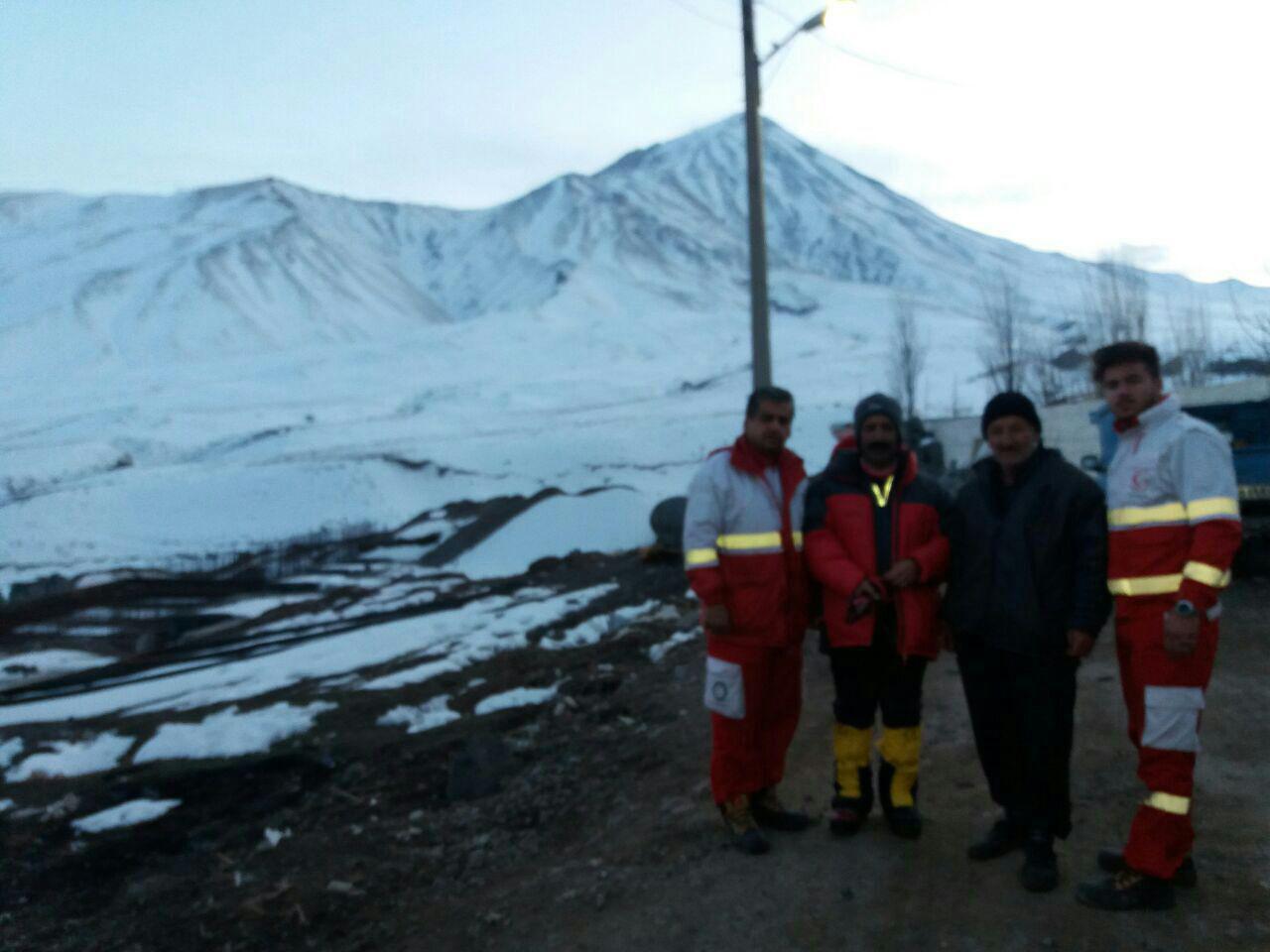 نجات دو کوهنورد در ارتفاعات دماوند