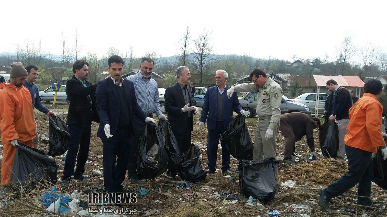 پاکسازی محیط زیست سه شهرستان گیلان