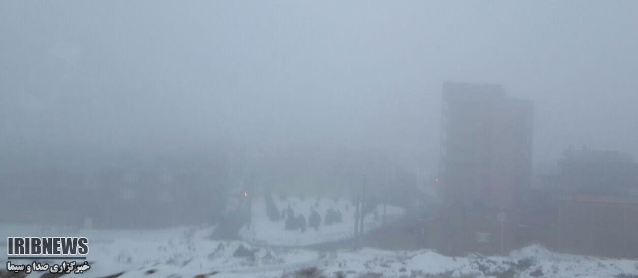 مه غلیظ دید افقی در مهاباد را به 300 متر رساند