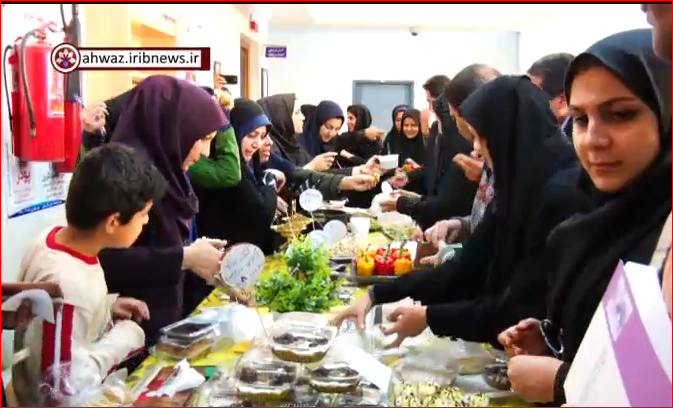 برگزاری جشنواره غذا در صدا و سیمای خوزستان  + فیلم