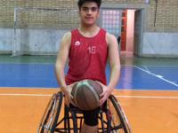 ورزشکار ایلامی در ترکیب اصلی تیم ملی جوانان بسکتبال با ویلچر
