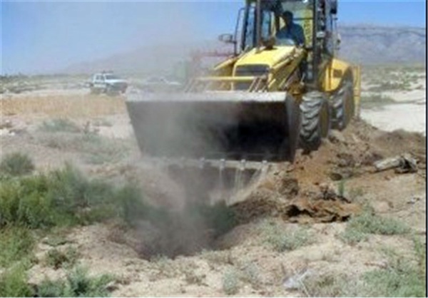 مهر و موم 55 حلقه چاه آب غیر مجاز در خوزستان