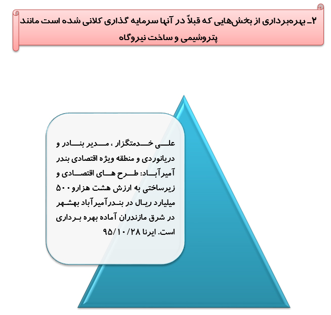 رصد توصیه های ده گانه مقام معظم رهبری درحوزه اقتصاد مقاومتی(39)