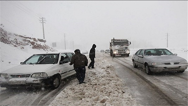 مسدودی اتوبان زنجان به تبریز