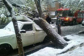 وقوع 70 حادثه ناشی از بارش برف در مشهد