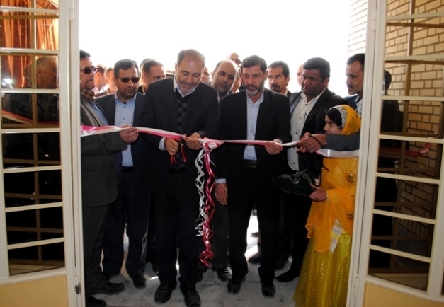 افتتاح مدرسه 6 کلاسه برکت امام جعفر صادق (ع) در روستای ملکی شوشتر