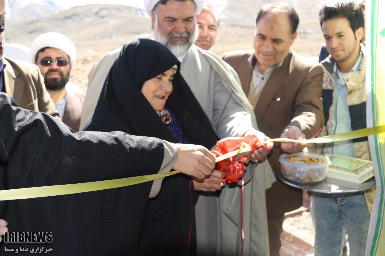 سالن افتتاح سالن چند منظوره فرهنگی- مذهبی درگلزار شهدای روستای ده شیخ