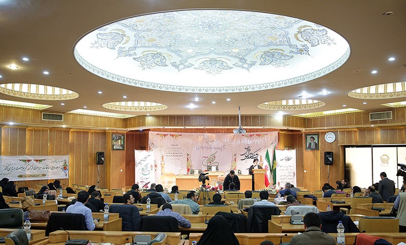 پایان مسابقات قرآنی سازمان انرژی اتمی در حرم رضوی