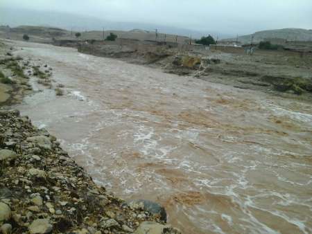 خسارت بارندگی به جاده های روستایی بخش الوار اندیمشک