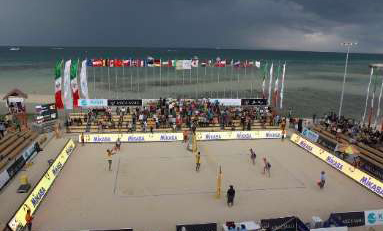 تور جهانی والیبال ساحلی در کیش