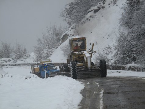 راه ارتباطی 200 روستای کردستان بسته شد