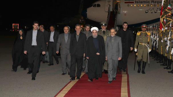 بازگشت رئیس جمهور به تهران
