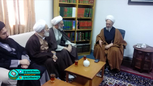 دیدار رئیس سازمان اوقاف وامورخیریه با آیت الله سبحانی