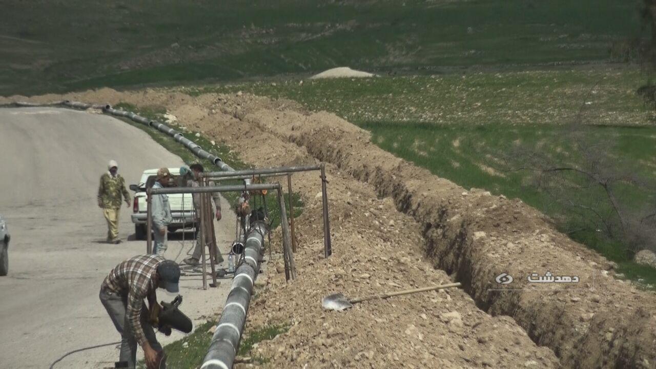 آبرسانی 15 روستای حومه غربی دهدشت