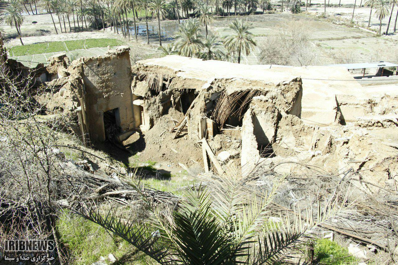 تخریب 95 درصدی روستای تاریخی قلات در شهرستان جهرم