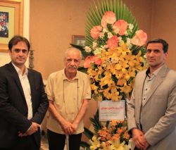 عیادت رئیس فدراسیون پزشکی از پور حیدری
