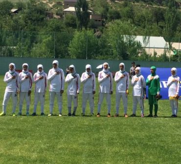 دومین برد دختران فوتبالیست نونهال در تاجیکستان