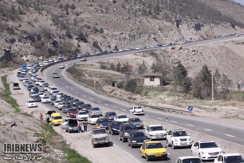 ترافیک نیمه سنگین در همه جاده های کوهستانی مازندران