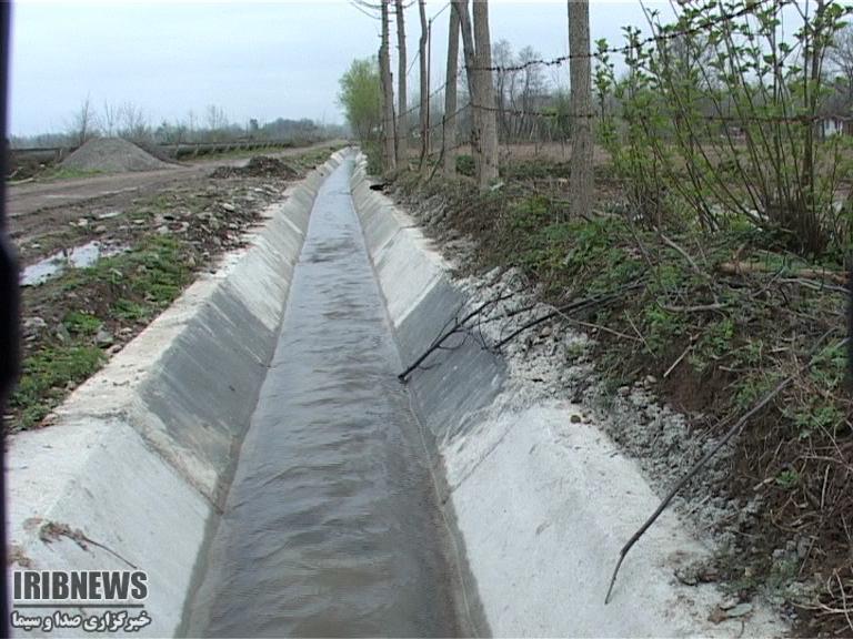 آغاز چهارمین مرحله آبگذاری کانال های کشاورزی شرق گیلان