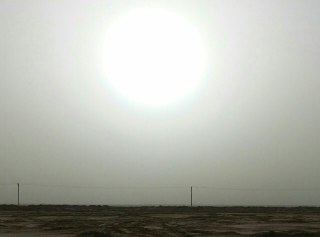 گرد و غبار چهار برابر حد مجاز در آبادان و خرمشهر