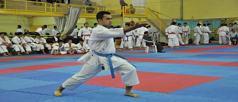 مسابقات انتخابی تیم ملی کاراته برگزار شد