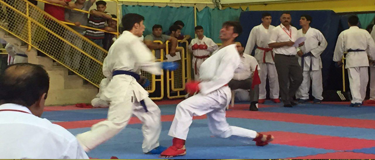 قم قهرمان مسابقات کاراته جوانان شد