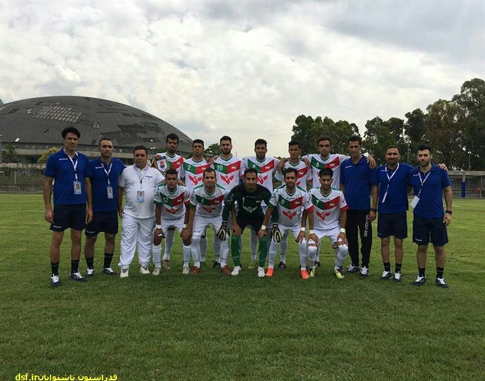 حذف تیم ملی فوتبال ناشنوایان ایران از مسابقات جهانی