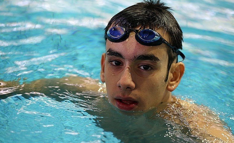 جوان مشهدی،تنها نماینده شنای  کاروان ایران در المپیک ریو