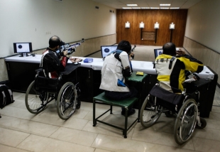 رقابت‌های تیراندازی جانبازان و معلولان کشور