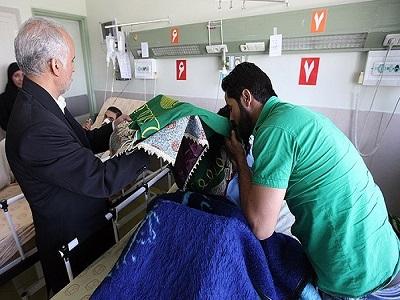 حضور سفیران نور در بیمارستان های شیراز