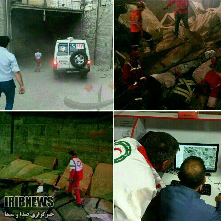حادثه در خط 6 متروی تهران؛ تلاش برای نجات 5 کارگر محبوس ادامه دارد