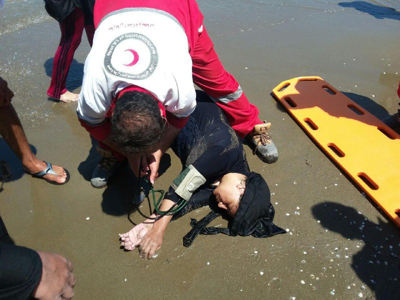 نجات 36 غریق سواحل مازندران
