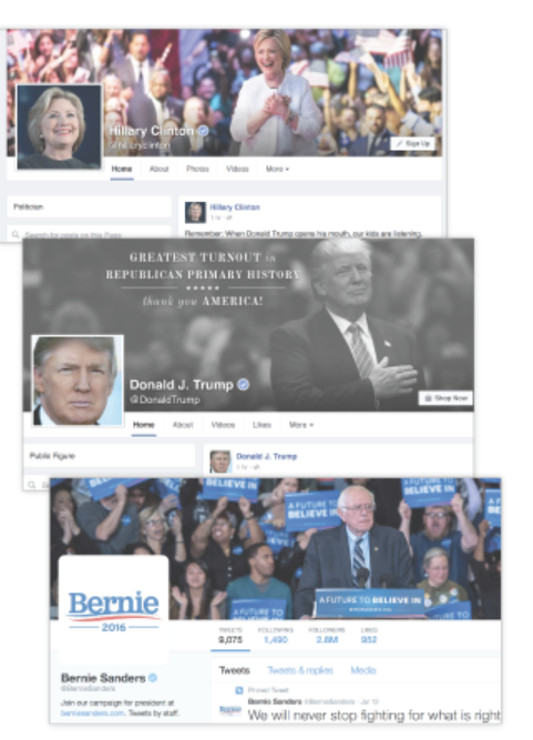 انتخابات 2016 امریکا و  کمپین های آنلاین انتخاباتی