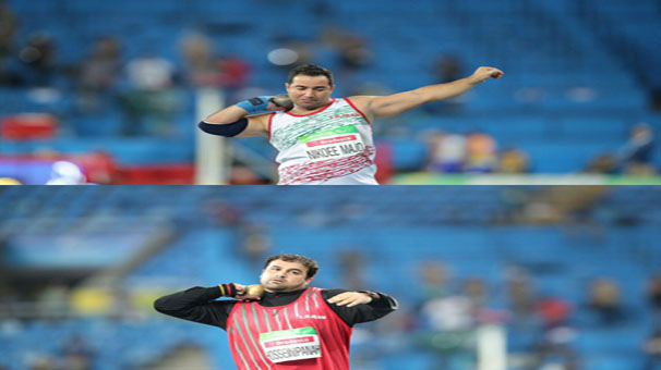 حسینی‌پناه و نکویی‌مجد از کسب مدال در پرتاب وزنه باز ماندند