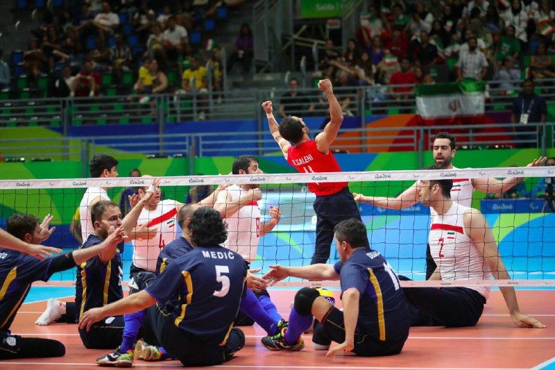 والیبال نشسته ایران فینال زودهنگام را برد