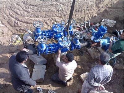 ساخت 12حوضچه شیرآلات خط انتقال آب در شهرهای استان