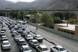 ترافیک در خروجی های استان