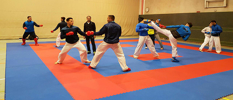 نخستین تمرین ملی پوشان کاراته در اتریش