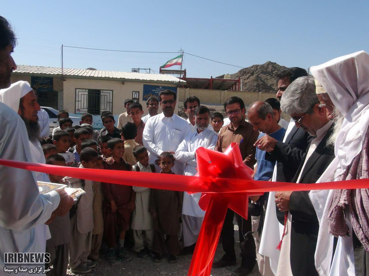 افتتاح یک مدرسه سه کلاسه در روستای کهیری سرباز