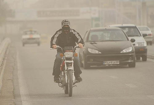 گرد و غبار بیش از 7 برابر حد مجاز در خوزستان