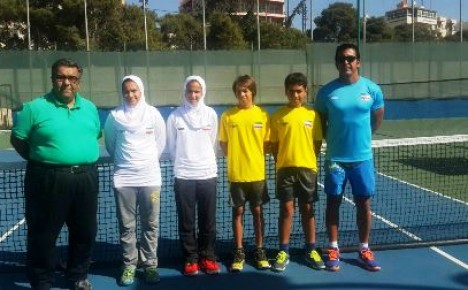 مسابقات تنیس غرب آسیا؛ پیروزی نمایندگان ایران در نخستین روز