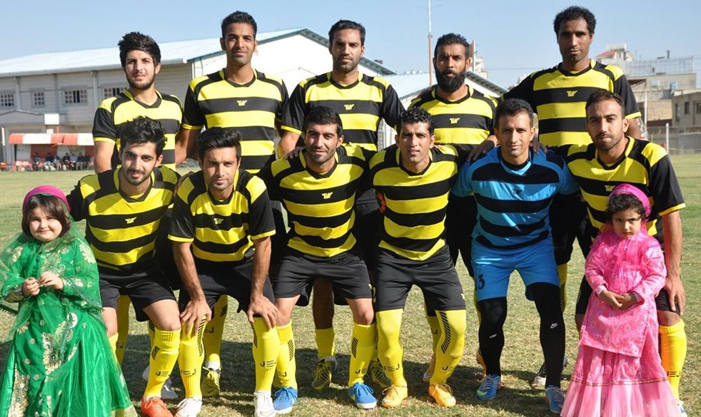 دیدار تیم فوتبال قشقایی شیراز با زاگرس یاسوج
