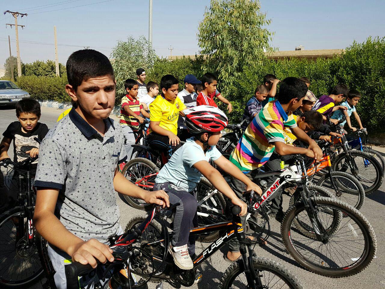 برگزاری همایش دوچرخه سواری در گچساران