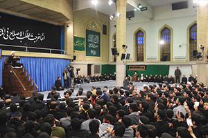 عزاداری اربعین باحضور هیئت‌های دانشجویی درحسینیه امام خمینی